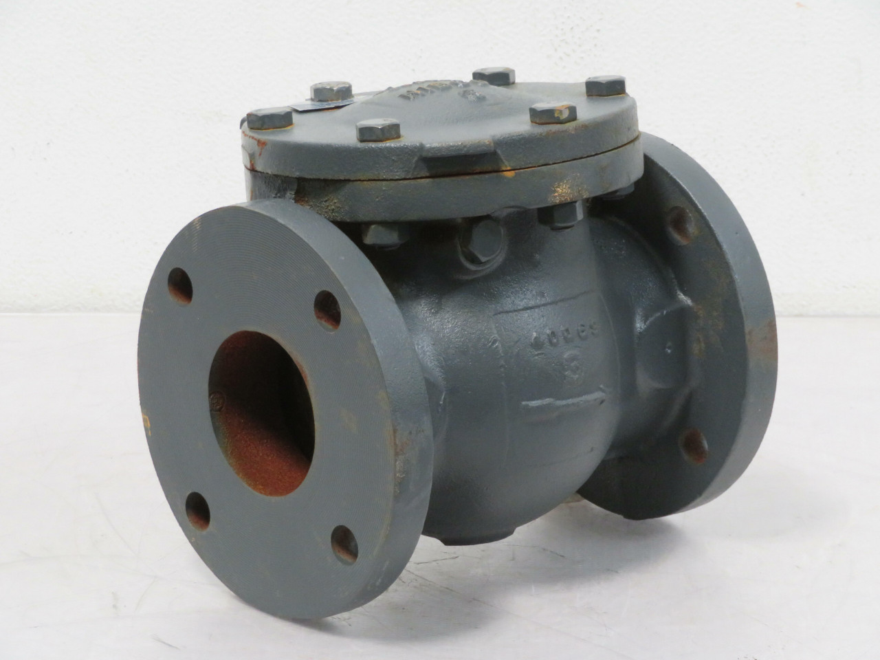NIBCO F918B NHE300F 3 In Check Valve Cast Iron Swing Flanged T190854
